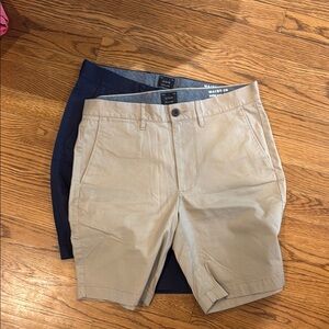 J. Crew Men's Shorts in Tan and Navy